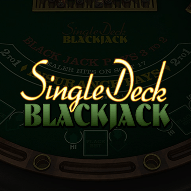 Blackjack Single Deck